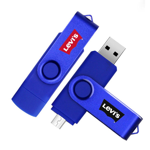 OTG USB Flash Drive with Customized Logo OUFD 084
