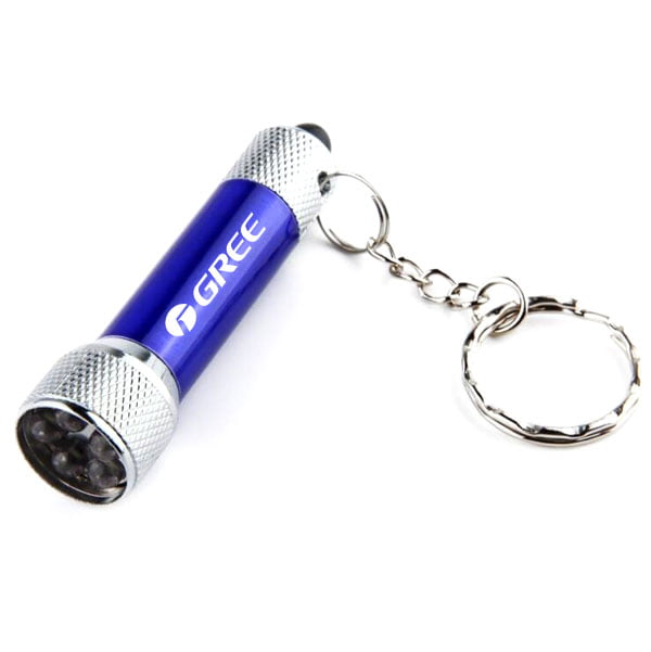 Promotional Aluminum Torch with Keychain PATK 129